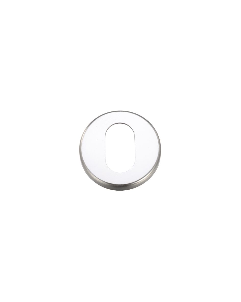 Zoo Hardware Contract Aluminium Standard Profile Escutcheon, Satin Aluminium