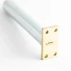 Concealed Door Closer with Rectangular Plate