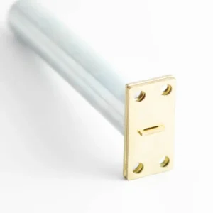 Concealed Door Closer with Rectangular Plate