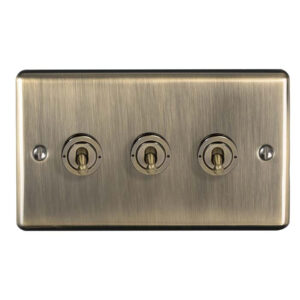Enhance Decorative 3 gang Toggle Switch