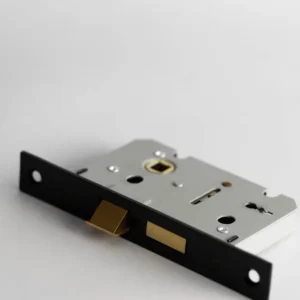 2 Lever Sashlocks with Square Forend & Radiused Strike Plate