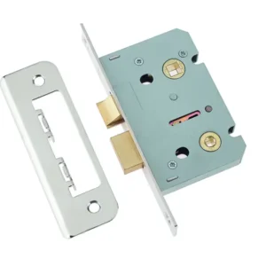 Bathroom locks with Square Forend & Radiused Strike Plate