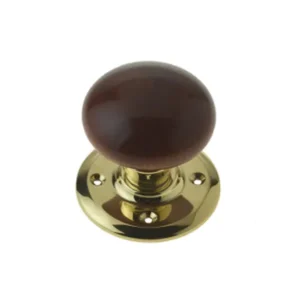 Dark Wood Door Knobs