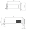 180 Degree Door Viewers to Fit 50-70mm Doors