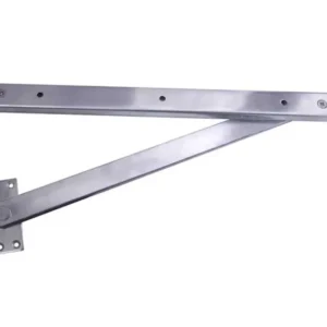 Frelan Hardware Overhead Door Stay, Zinc Plated