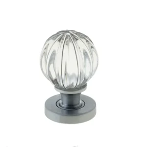 Pumpkin Glass Door Knobs