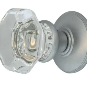 Flower Glass Door Knobs
