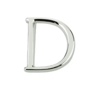 Frelan - JPC-D 50MM Pin Fix Letters Polished Chrome