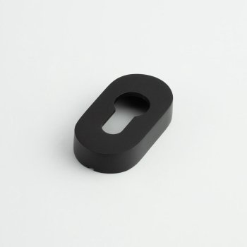 Frelan Hardware CRES Oval Euro Keyway Eschutcheon
