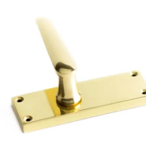 Victorian Straight Lever on Plate