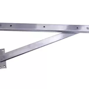 Frelan Hardware Overhead Door Stay, Zinc Plated