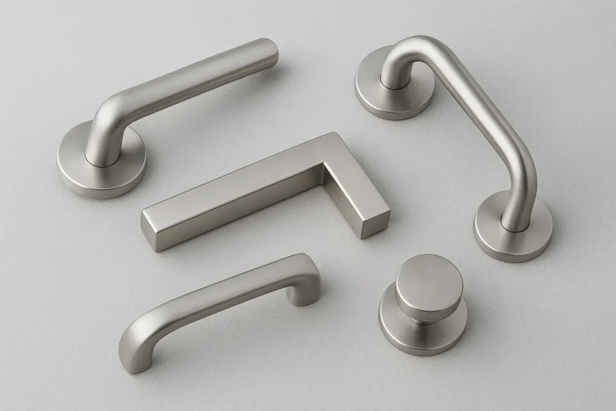 stainless steel door handles